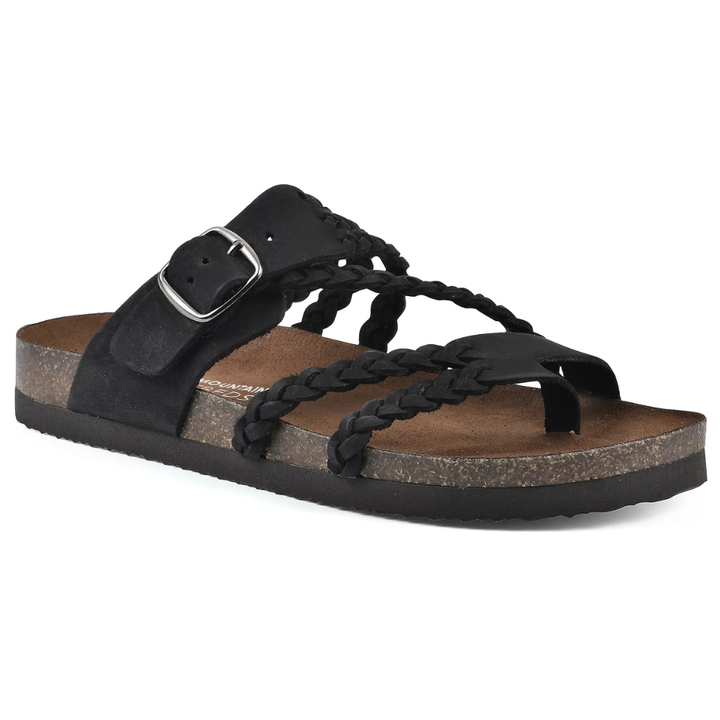 Adriana | Braided Cork Sandals