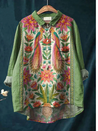 CLAUDINE™ - Serene Art Shirt