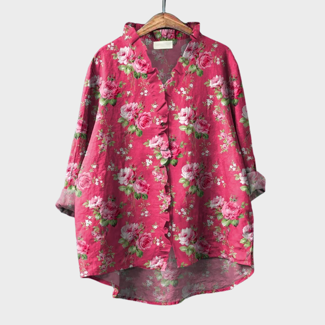 NOMY | Elegant Summer Linen Blouse