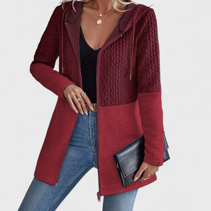 Valentino - Elegant Hooded Grey Cardigan for Women
