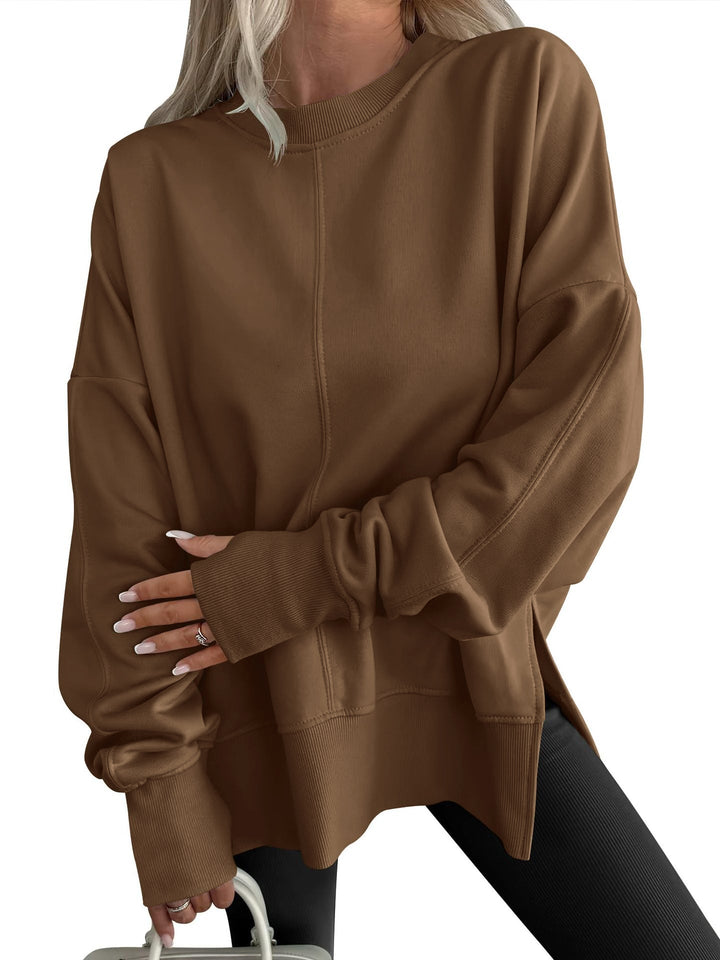 GWEN™ - Comfy Oversized Long-Sleeve Sweatshirt