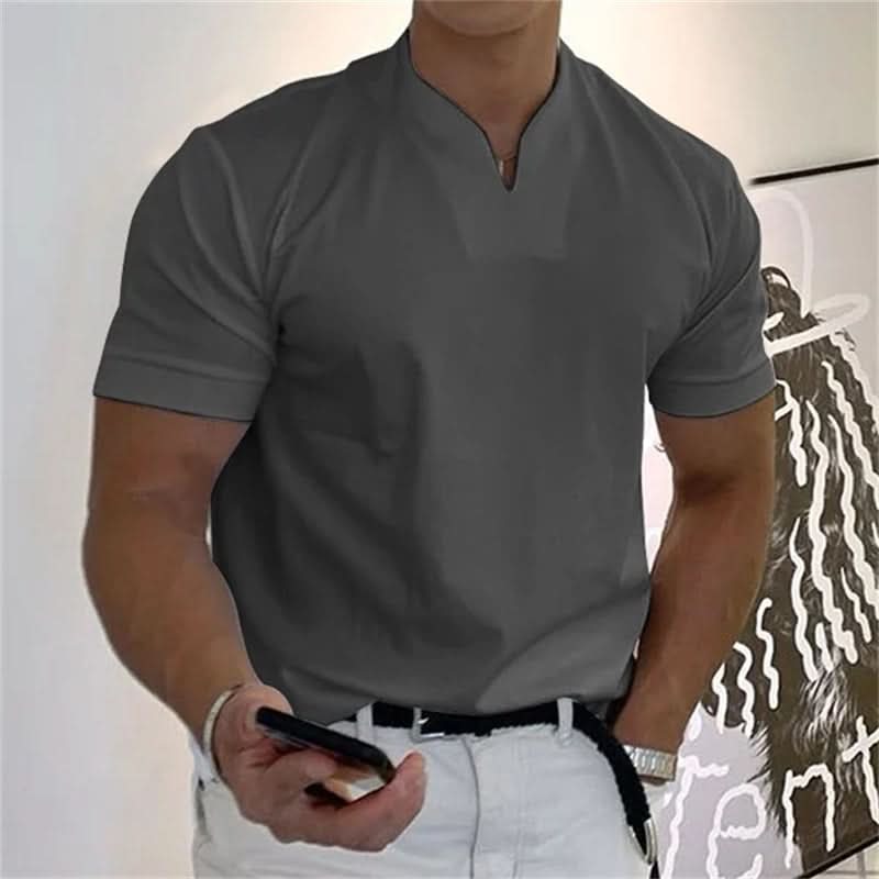 Ethan | V-Neck Business T-Shirt