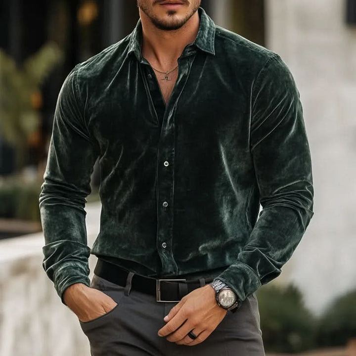 Oscar | Velvet Shirt