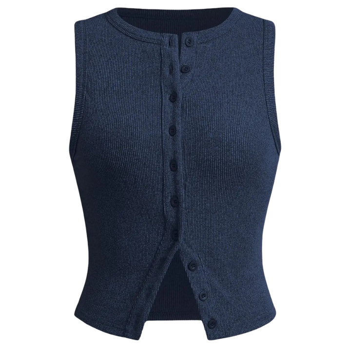 KYLIE™ - Classic Ribbed Casual Crop Top