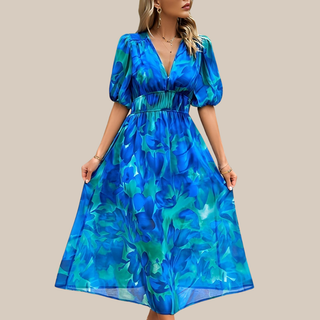ANNELIE™ | Daydream Floral Midi Dress
