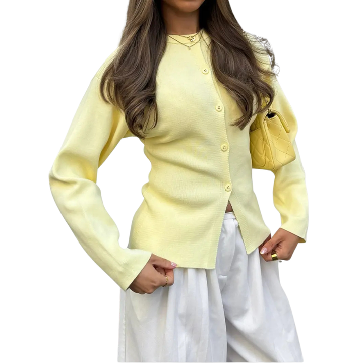 RAIKA™ - Contemporary Long-Sleeve Cardigan