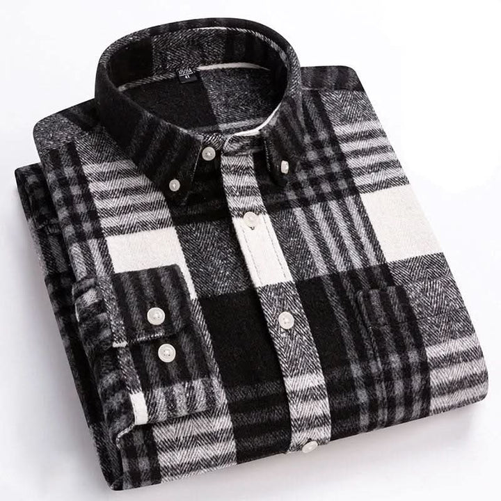 Grayson | Cotton Flannel Shirt