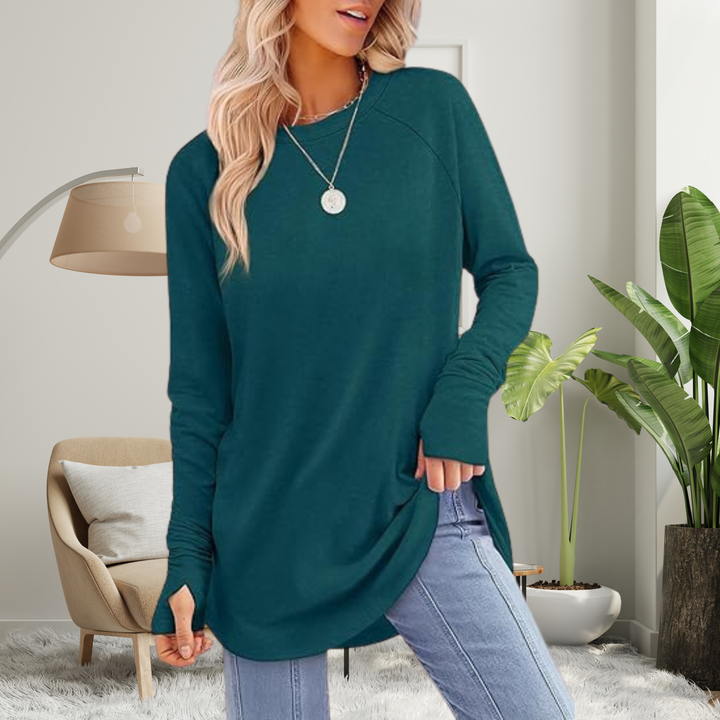 STELLAN™ - Casual Long-Sleeve Thumb Hole Top