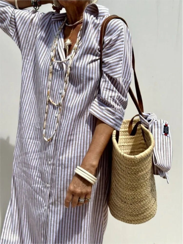 Grace™ | Lightweight Striped Dress