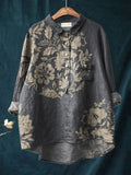 Vivienne | Women's Vintage Floral Pattern Casual Shirt