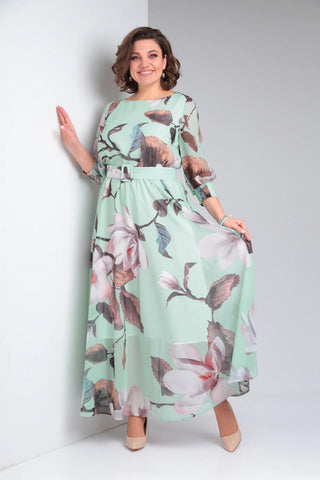 SCARLETT | Long-Sleeve Floral Dress