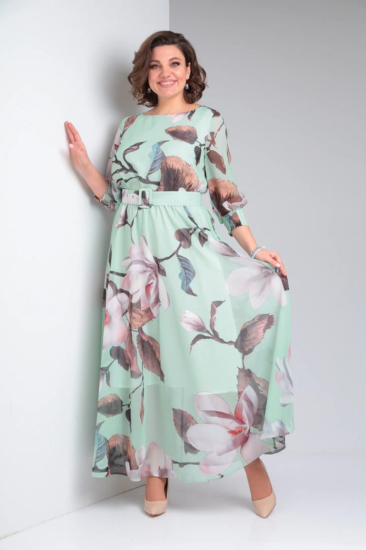 SCARLETT | Long-Sleeve Floral Dress