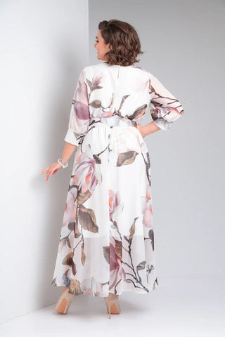 SCARLETT | Long-Sleeve Floral Dress