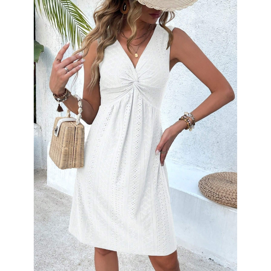LIVIAS™ - Casual Ruched Sleeveless Summer Dress