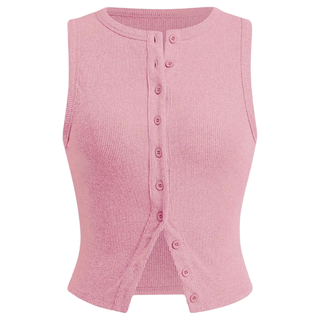 KYLIE™ - Classic Ribbed Casual Crop Top
