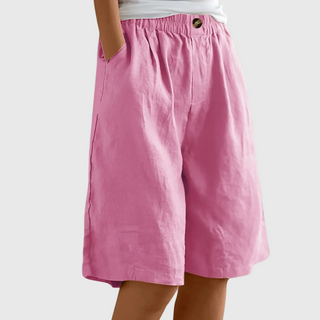 MILEY™ | Elegant Cotton-Linen Shorts