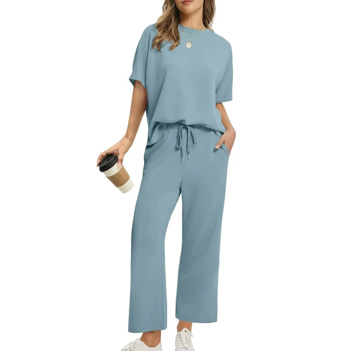 MIRELLA | Women's Casual Top and Trouser Set