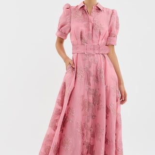 ARIA™ | Dress with Short Puff Sleeves