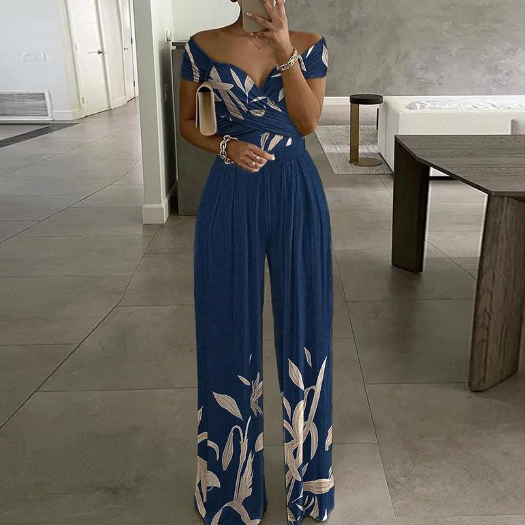 EPIFANY™ - Chic Summer Wide-Leg Jumpsuit