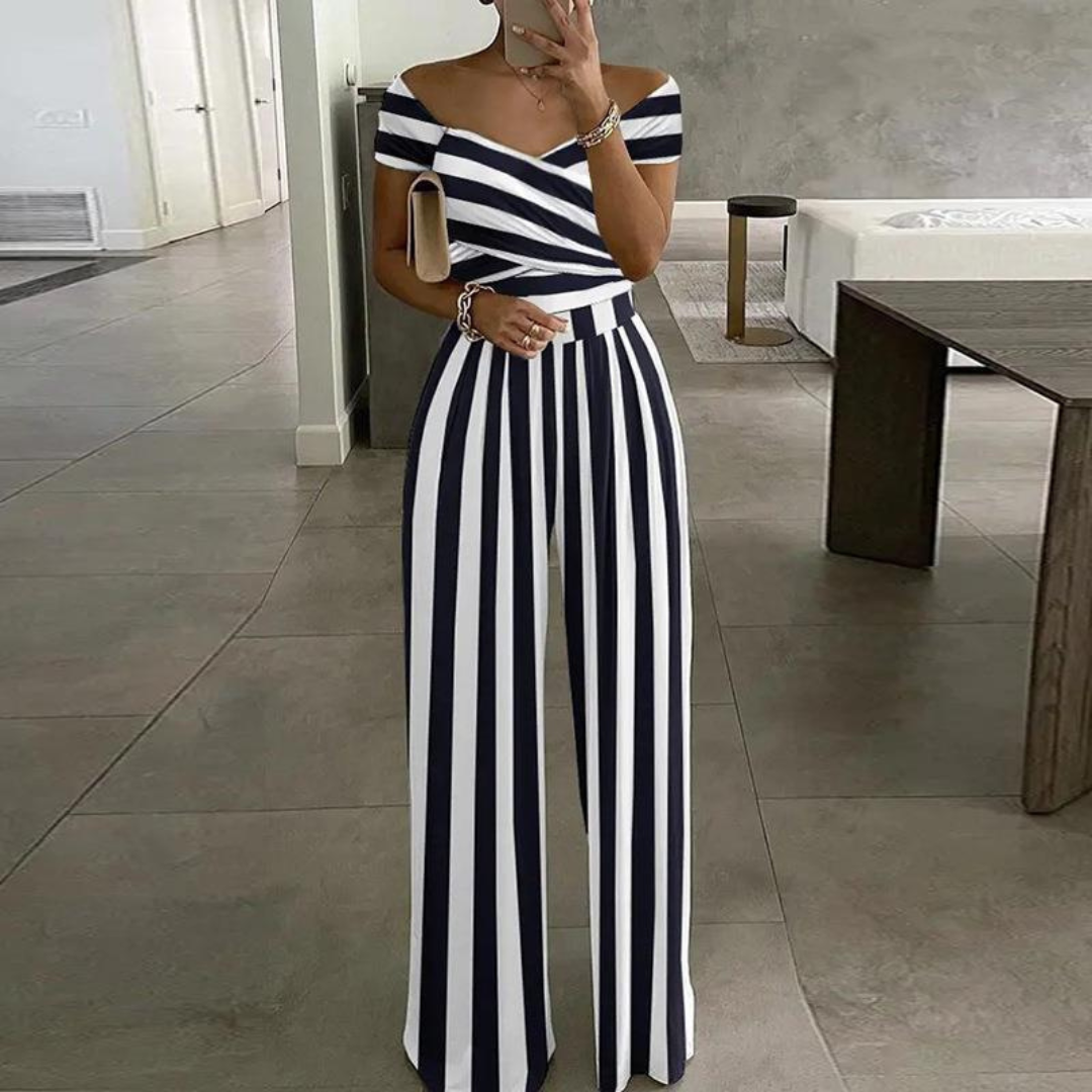 EPIFANY™ - Chic Summer Wide-Leg Jumpsuit