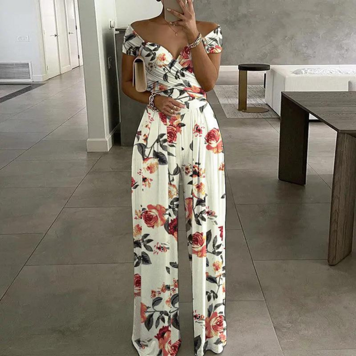 EPIFANY™ - Chic Summer Wide-Leg Jumpsuit