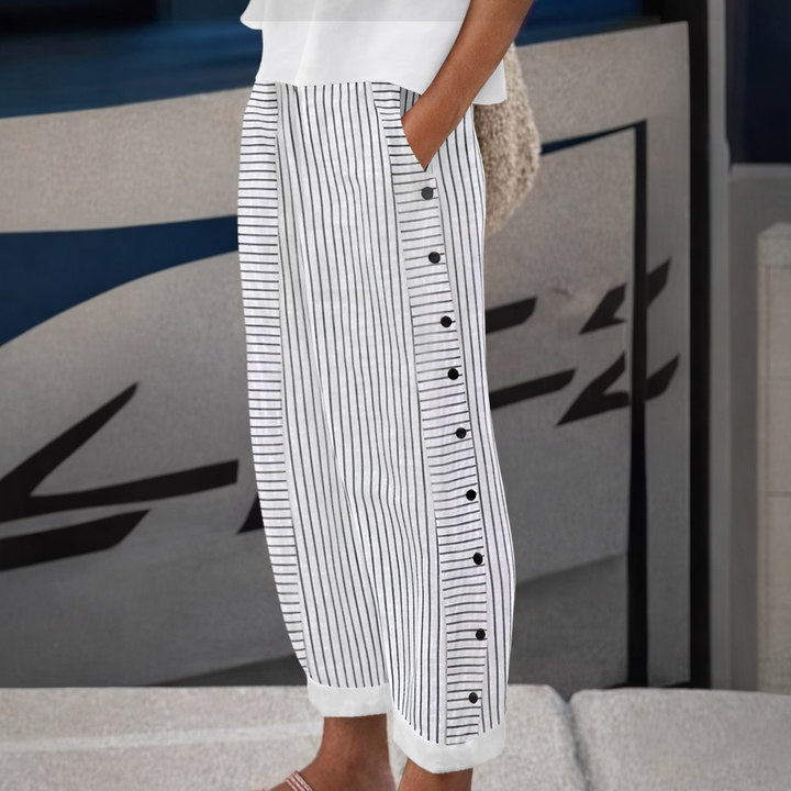 REA™ | Comfortable Striped Casual Pants