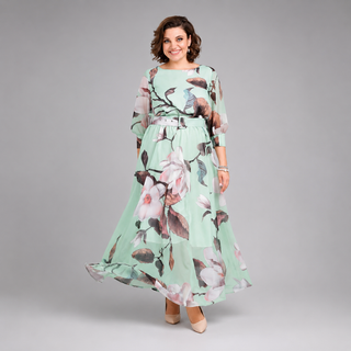 SCARLETT | Long-Sleeve Floral Dress