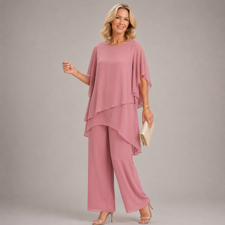 MAERYN | Elegant Chiffon Set