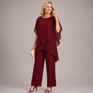 MAERYN | Elegant Chiffon Set