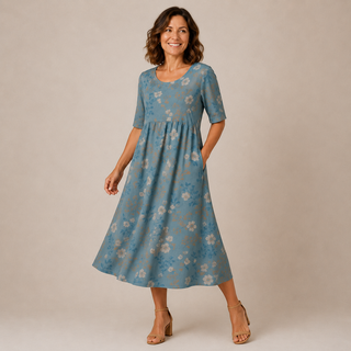 Lily | Midi Dress - Effortless Comfort
