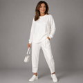 AMELIA | Casual Two-Piece Set with Round Neck and Long-Sleeves