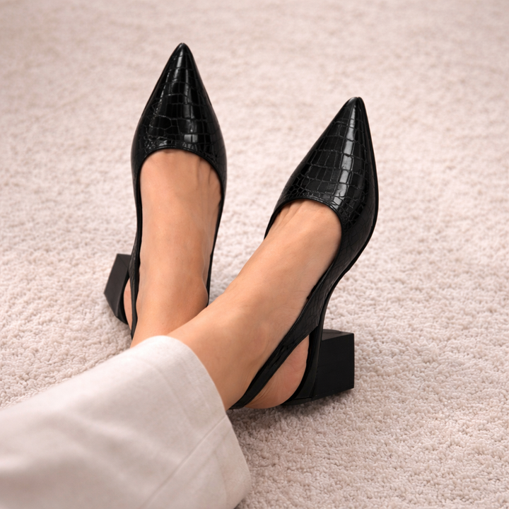 PERNILLE™ | Elegant Slingback Pumps for All Day Comfort