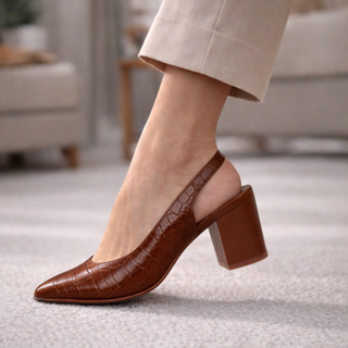 PERNILLE™ | Elegant Slingback Pumps for All Day Comfort