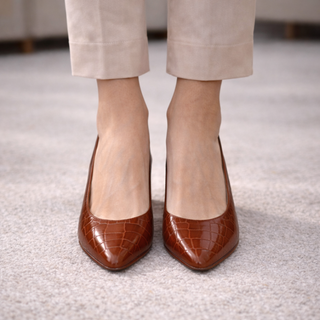 PERNILLE™ | Elegant Slingback Pumps for All Day Comfort