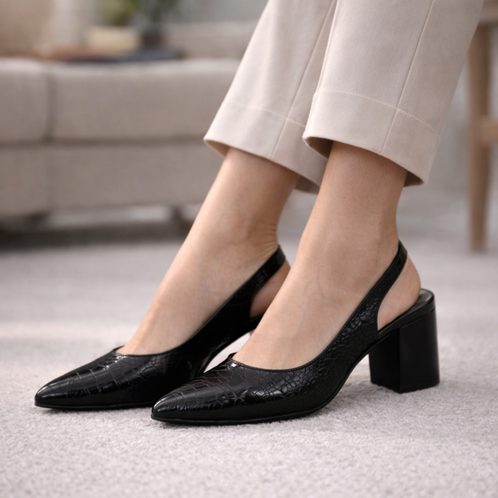 PERNILLE™ | Elegant Slingback Pumps for All Day Comfort