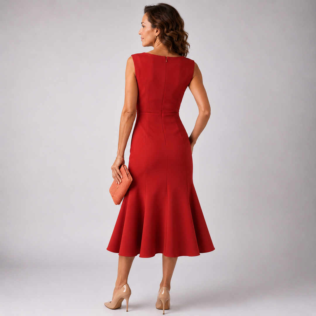 DARLENE | Sophisticated Midi Dress