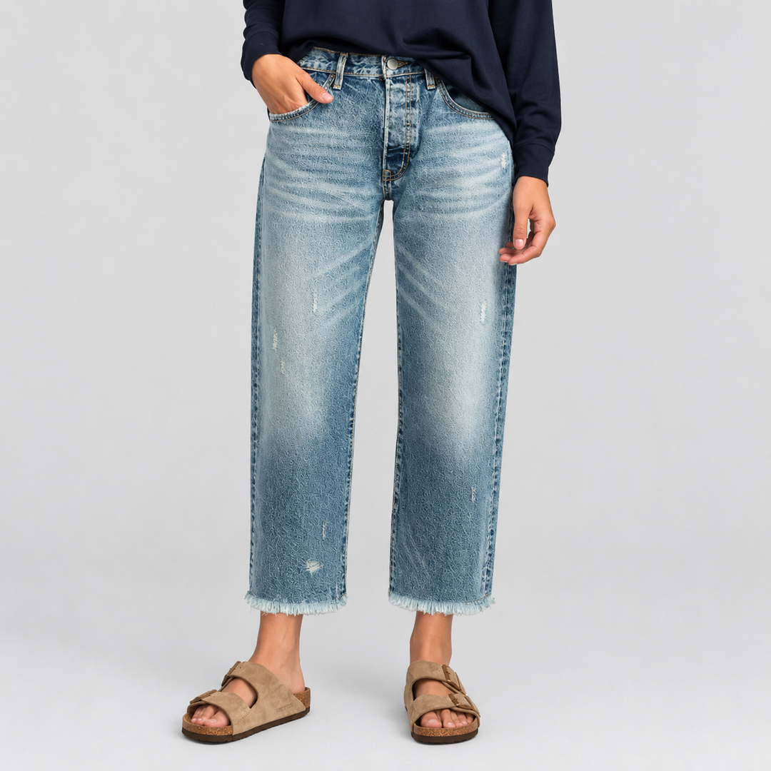 DALIA | Retro Straight-Leg Jeans for Women