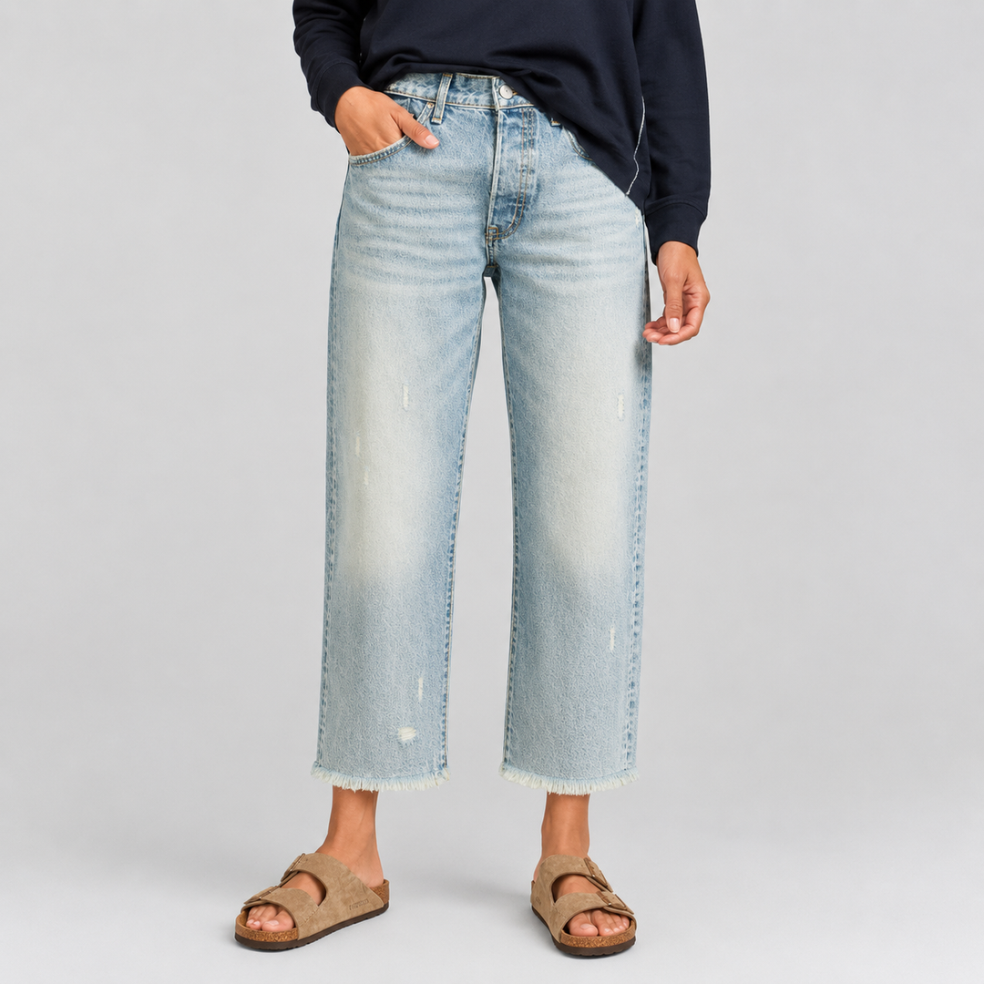 DALIA | Retro Straight-Leg Jeans for Women