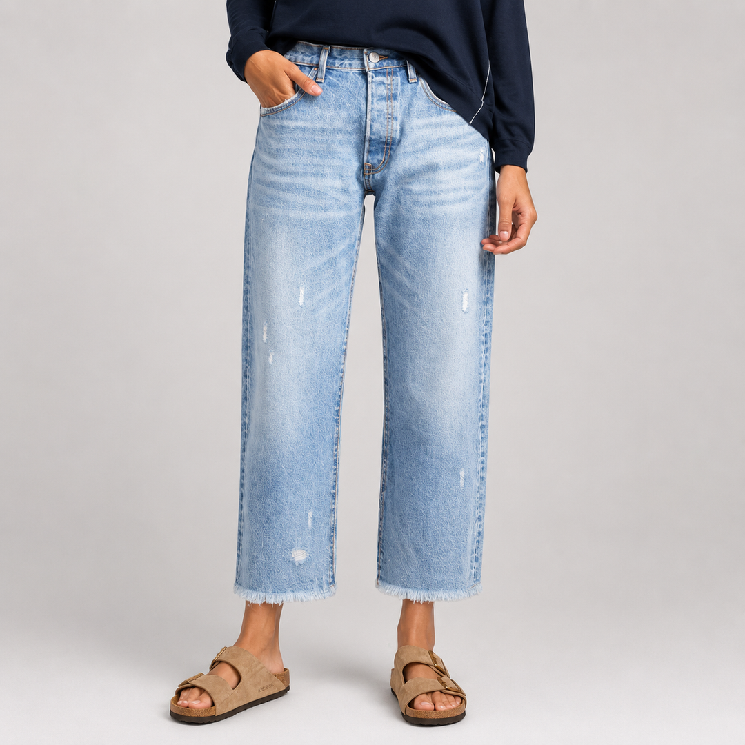 DALIA | Retro Straight-Leg Jeans for Women