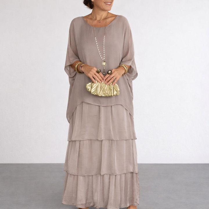 LARA™ | Elegant Flowing Maxi Dress