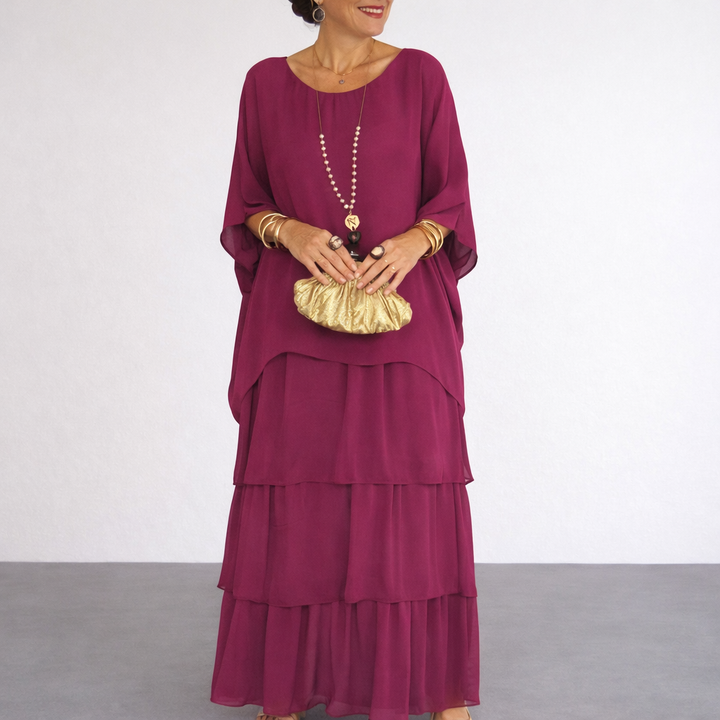 LARA™ | Elegant Flowing Maxi Dress