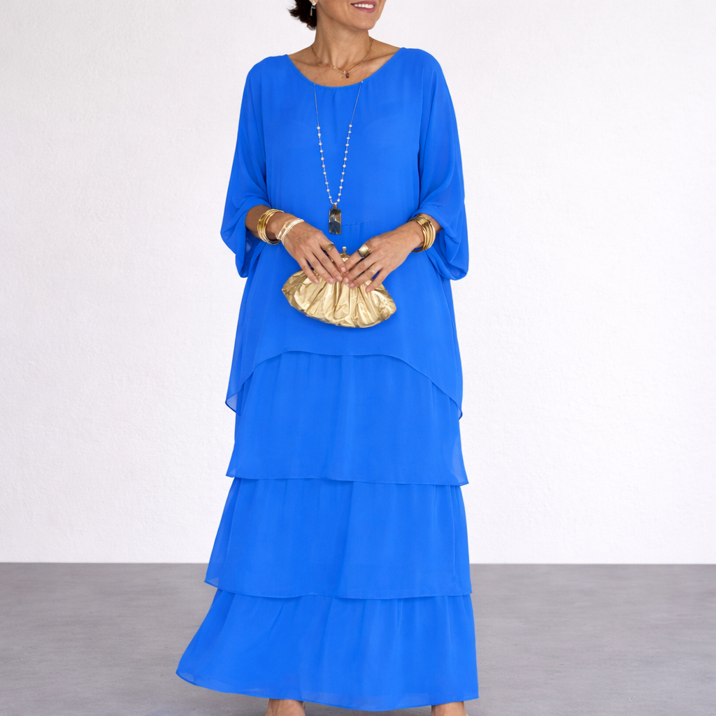 LARA™ | Elegant Flowing Maxi Dress