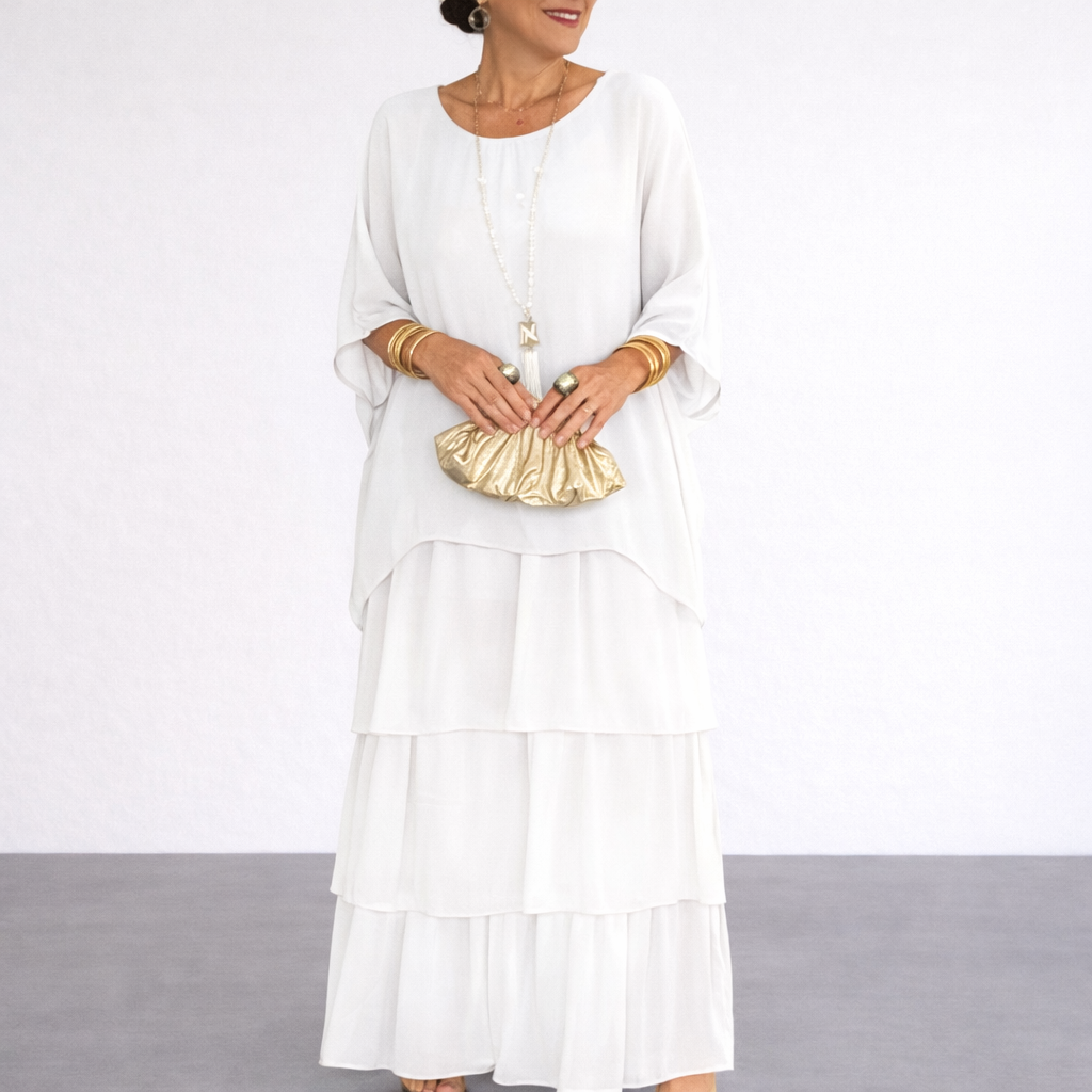 LARA™ | Elegant Flowing Maxi Dress