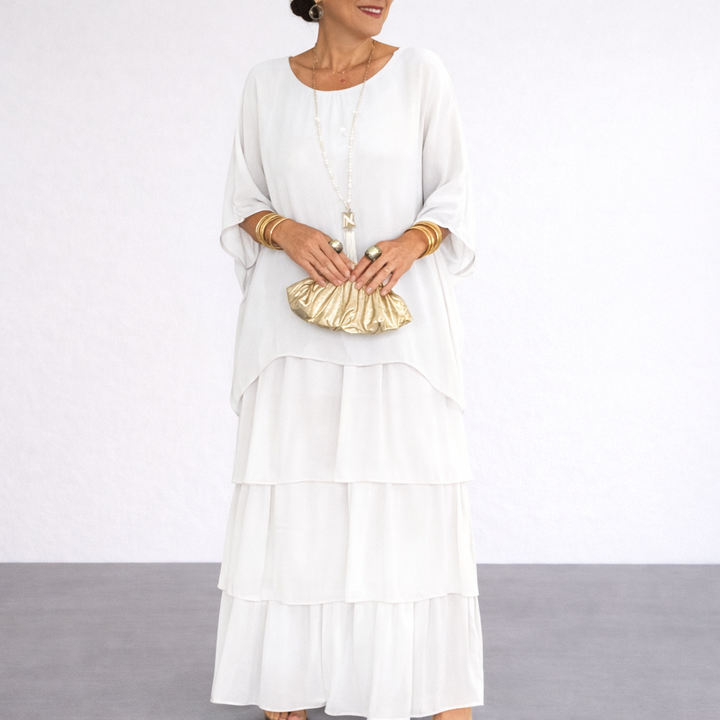 LARA™ | Elegant Flowing Maxi Dress