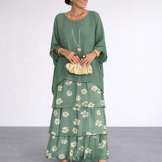 LARA™ | Elegant Flowing Maxi Dress