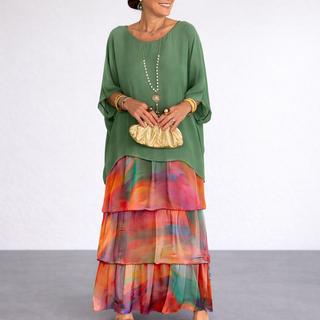 LARA™ | Elegant Flowing Maxi Dress