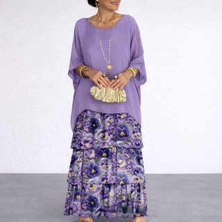 LARA™ | Elegant Flowing Maxi Dress