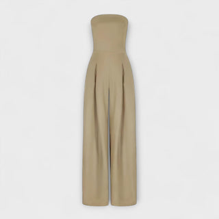 KIORA | Elegant Strapless Jumpsuit
