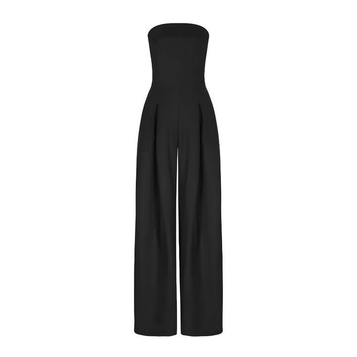 Seravielle | Elegant Wide-leg Jumpsuit