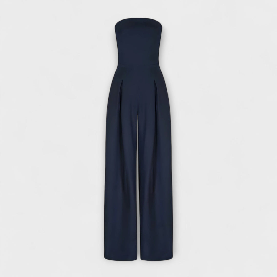 Kiora™ | Elegant Strapless Jumpsuit